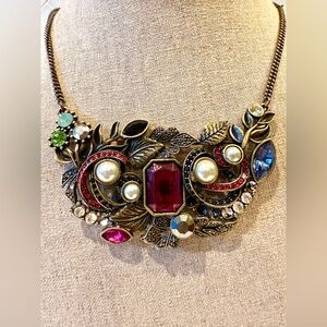 Gaudy Victorian Statement Necklace